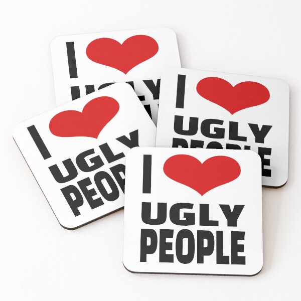 Item preview, i heart ugly people designed and sold by pinkinthenight.
