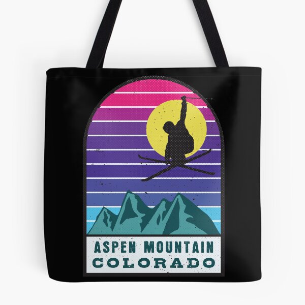 Item preview, Aspen Mountain Colorado Retro Sunset designed and sold by JordanHolmes.
