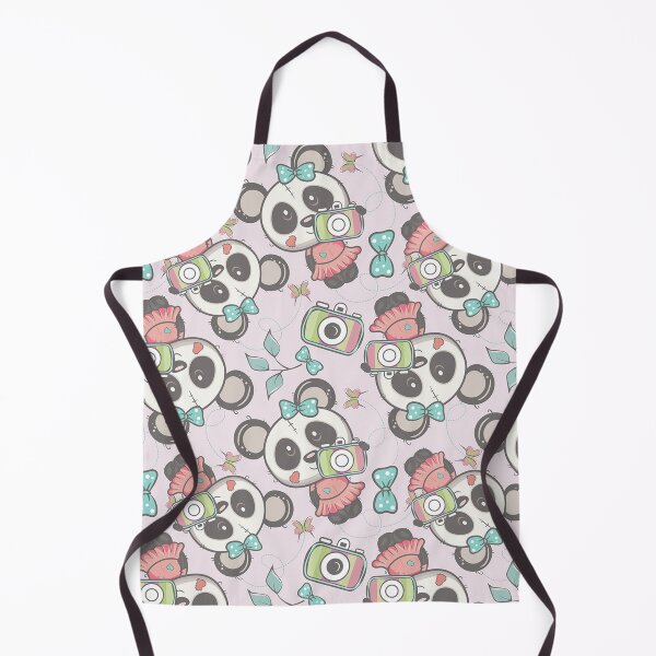 Item preview, Cute Panda Photographer Pattern - Cute Animal friendly Panda designed and sold by AR Studios.