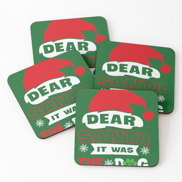 Item preview, Dear Santa It Was The Dog | Funny Christmas designed and sold by Nadeengift.