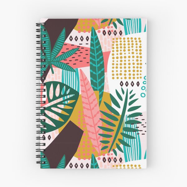 Item preview, Abstract Tropical Vibe Leafy Pattern designed and sold by urban-color.