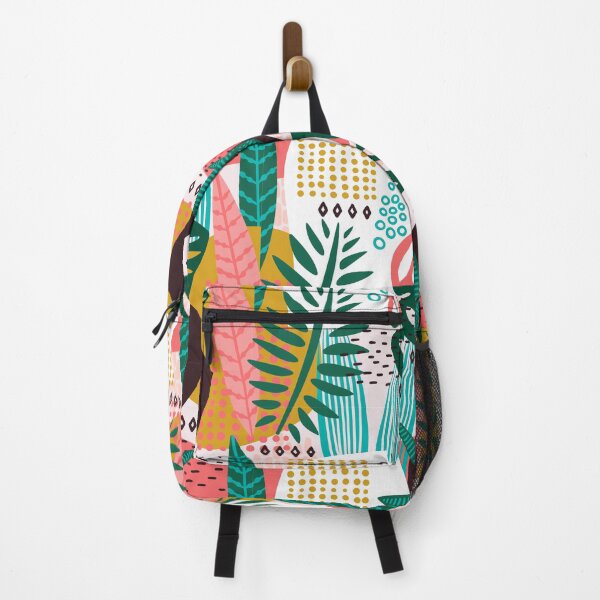 Item preview, Abstract Tropical Vibe Leafy Pattern designed and sold by urban-color.