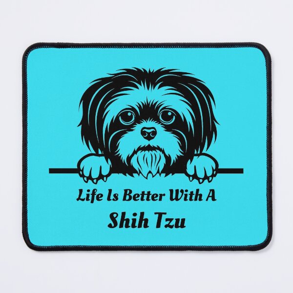 Artikelvorschau, Das Leben ist besser mit einem Shih Tzu entworfen und verkauft von dhajr.