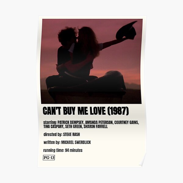 Can't Buy Me Love Movie Poster