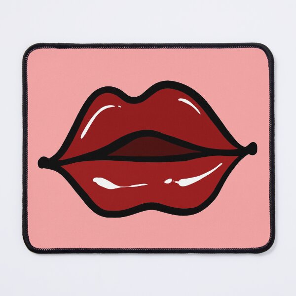 Item preview, Sexy Girl Bright Red Lips  designed and sold by thecooltable.