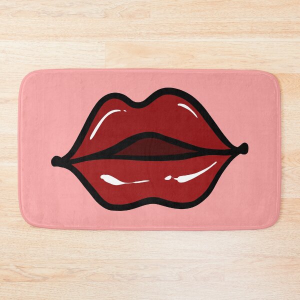 Item preview, Sexy Girl Bright Red Lips  designed and sold by thecooltable.