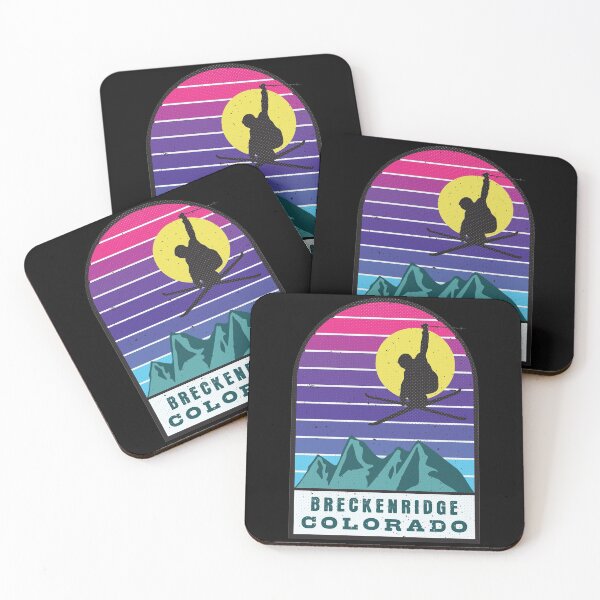 Item preview, Ski Breckenridge Colorado Retro Sunset designed and sold by JordanHolmes.