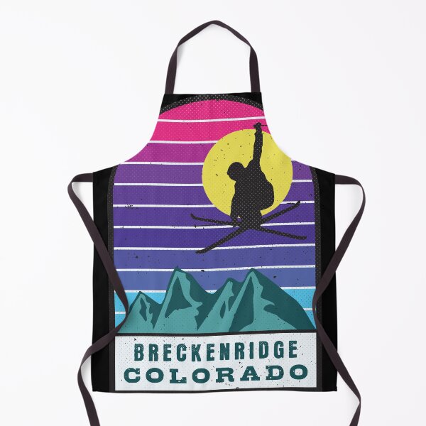 Item preview, Ski Breckenridge Colorado Retro Sunset designed and sold by JordanHolmes.