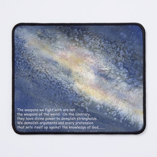 Item preview, Our strength- 2 Corinthians 10:4-5 designed and sold by Diane Hall Watercolors.