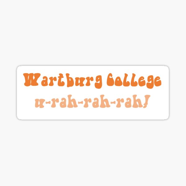 wartburg u-rah Sticker