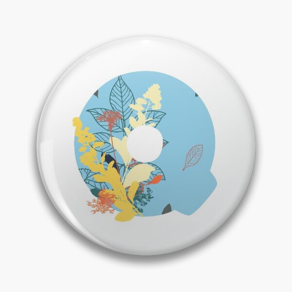 Item preview, Floral Monogram | Blue Q designed and sold by MillwoodEngrave.