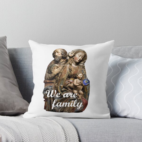 We Are Family Throw Pillow