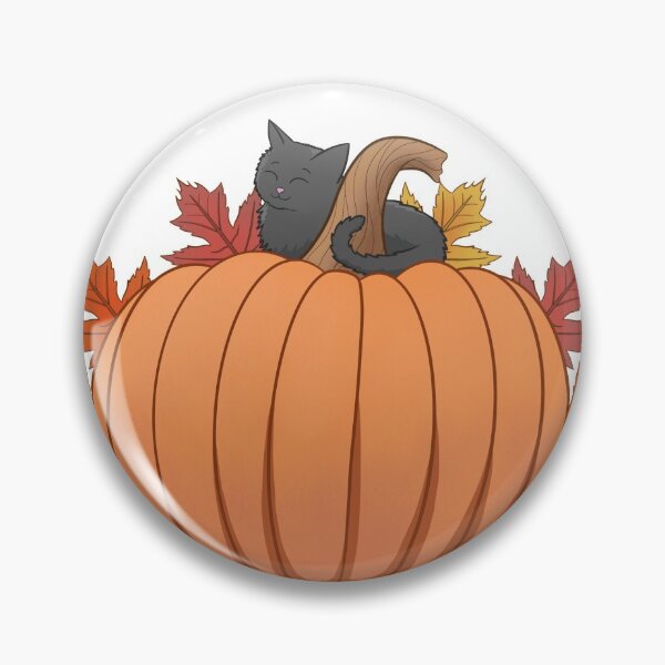 Item preview, Catnap on a Pumpkin designed and sold by LittleSunShoppe.
