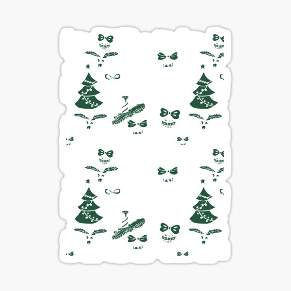 Artikel-Vorschau von Dackel-Weihnachts-Pullover-Muster, Weihnachtsbäume, designt und verkauft von Alan-NY.