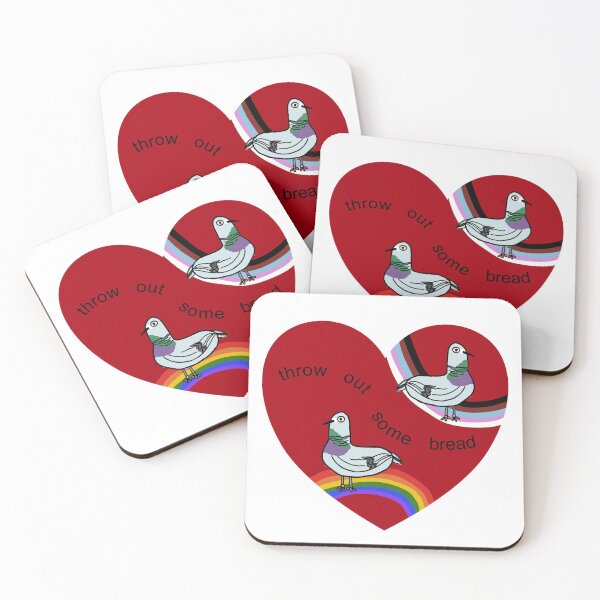 Item preview, Pride Pigeon - Vinny Thomas Throw out some bread designed and sold by maya-mons.