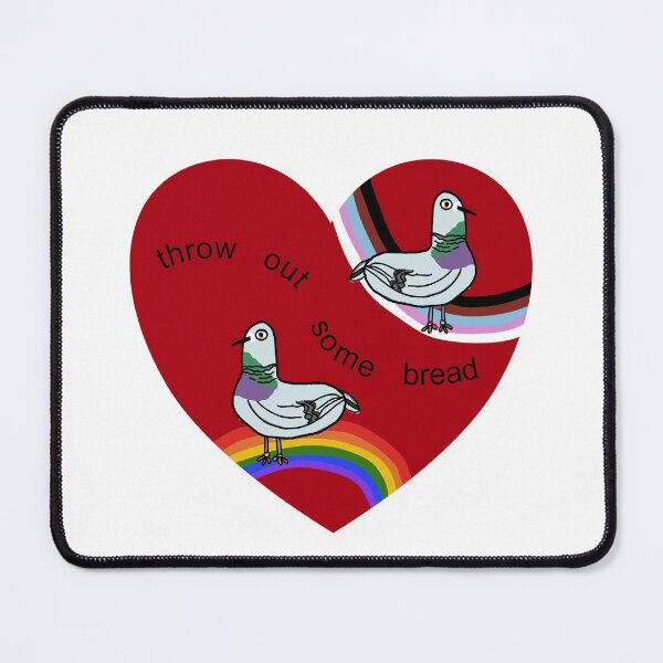 Item preview, Pride Pigeon - Vinny Thomas Throw out some bread designed and sold by maya-mons.