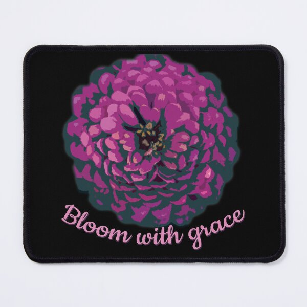 Item preview, Bloom with grace purple flower pattern  designed and sold by myseptember18th.
