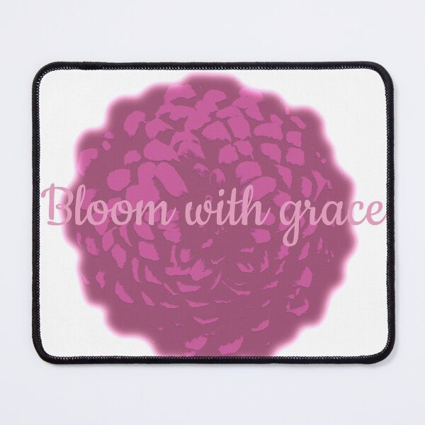 Item preview, Bloom with grace pink flower pattern  designed and sold by myseptember18th.