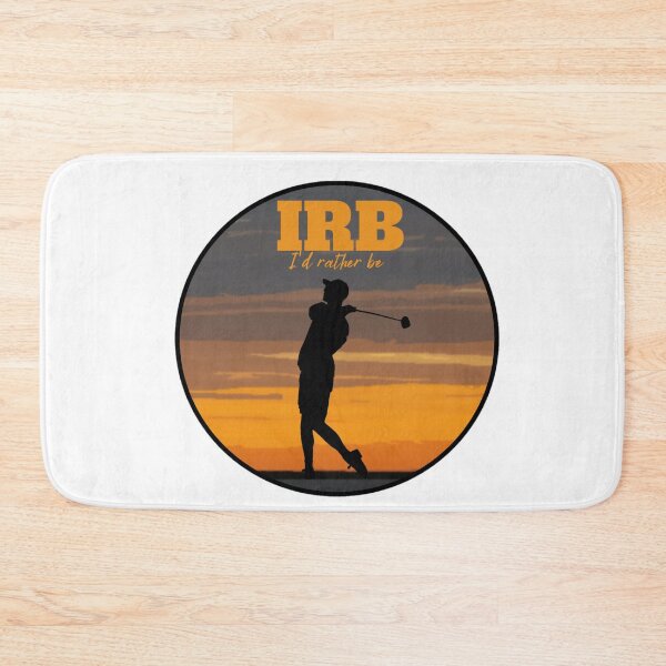 Item preview, IRB, I'd Rather Be Golfing design for Golf Lovers designed and sold by LifeCrush.
