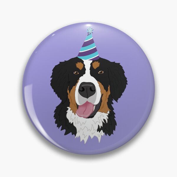 Item preview, Happy Birthday Bernese Mountain Dog  designed and sold by KantstandyaC.