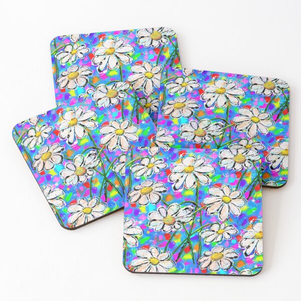 Item preview, Rainbow Daisy Field designed and sold by Christina Mitchell.