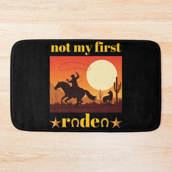 Item preview,  not my first rodeo t-shirts graphic t-shirts designed and sold by NIKENchop.