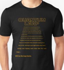 Quantum Leap - Star Wars Crawl Unisex T-Shirt
