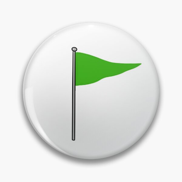 Item preview, green flag designed and sold by majinjoni.