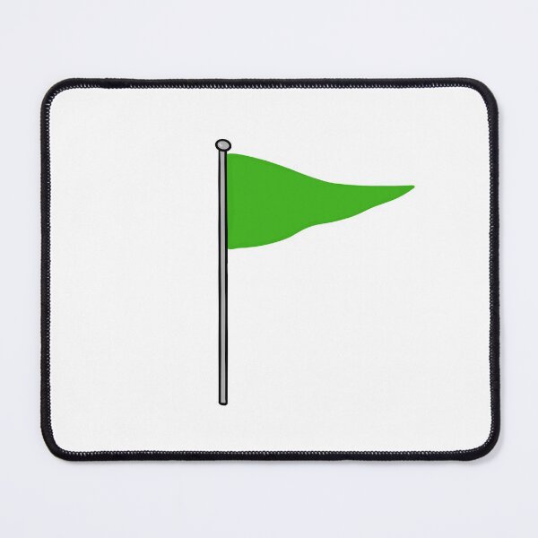Item preview, green flag designed and sold by majinjoni.