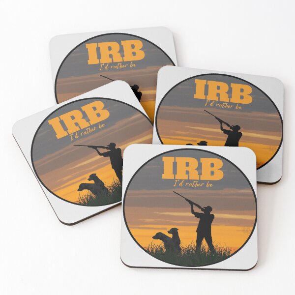 Item preview, IRB, I'd Rather Be Duck Hunting Design for Bird Hunting Enthusiasts designed and sold by LifeCrush.
