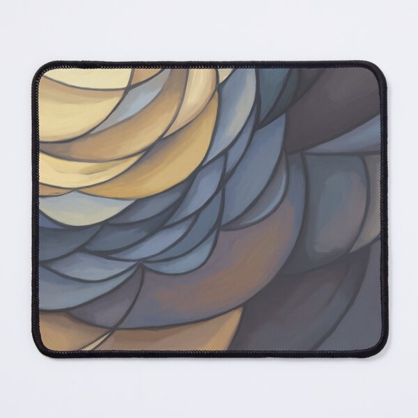 Artikelvorschau, Abstract, contemporary, painting, beige, ochre, yellow, blue, purple, entworfen und verkauft von Svitac.