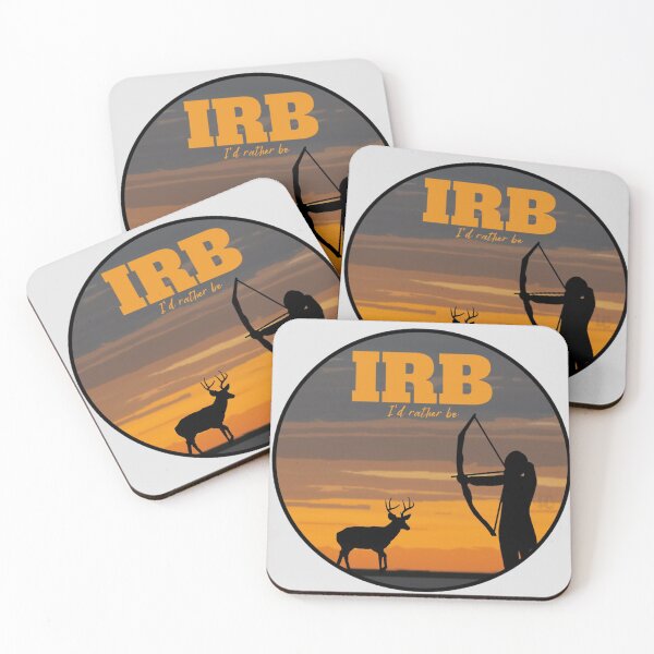 Item preview, IRB, I'd Rather Be Deer Hunting Design for Deer Hunters designed and sold by LifeCrush.