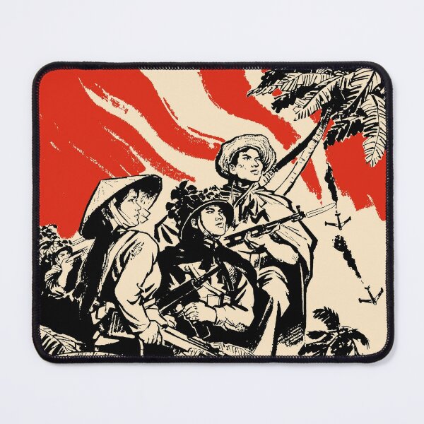 Vietnamese People Resist The American Aggressor - Vietnam War, Socialist,  Propaganda, Historical Tapestry for Sale by SpaceDogLaika