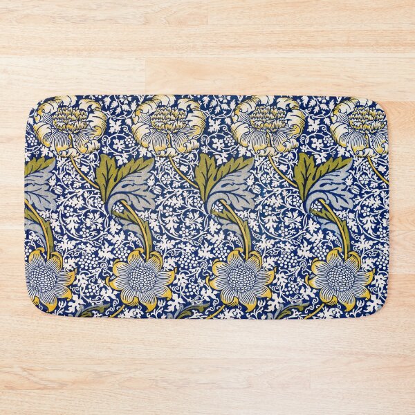Item preview, Kennet; this patterns meanders like the river Kennet, adorned by sunflowers and wild leaves on a background of grapes vines.  designed and sold by mycloudzdesign.
