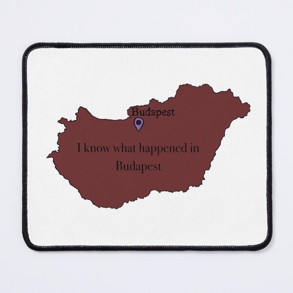 Item preview, I know what happened in Budapest (Black Widow) designed and sold by Addison237.