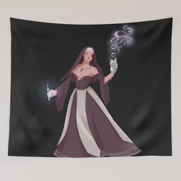 Item preview, Nun with Candle wax designed and sold by Maysoulrose.
