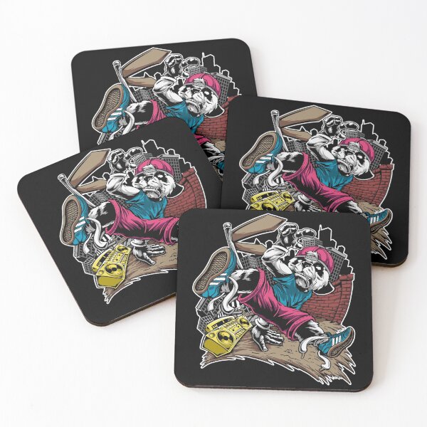 Item preview, Break Dancing Panda Vintage Retro Illustration - Cute Animal Friendly Panda designed and sold by AR Studios.
