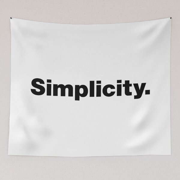 Item preview, Copy of Simplicity (white) designed and sold by dudethecreator.