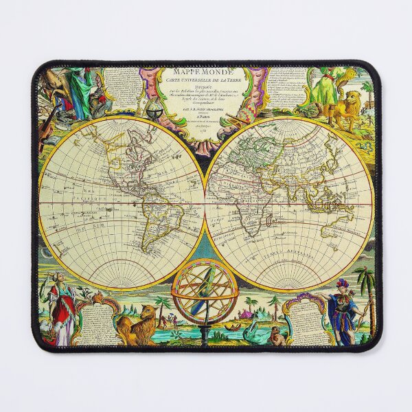 Item preview, World Map - Louis Denis (1725-1794) - Ancient Worlds designed and sold by Culturio.