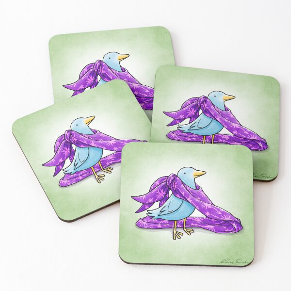 Item preview, Fashion Bird - Silk Scarf designed and sold by JadedSketch.