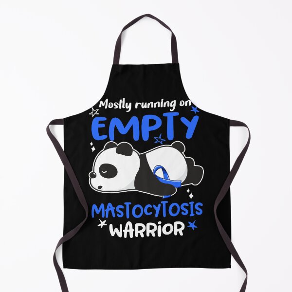 Item preview, Mastocytosis Awareness Mostly Running On Empty Mastocytosis Warrior designed and sold by GennieShop.