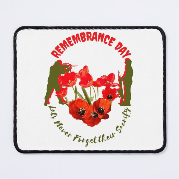 Item preview, Poppy Flower Remembrance day / Remembrance gifts / Remembrance / let we forget / Veterans day designed and sold by BeatyinChaos.