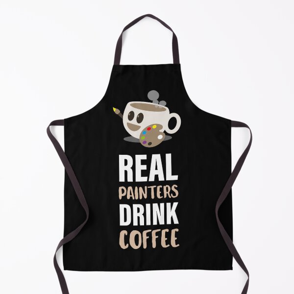 Item preview, Real Coffee Painter | Artist Gifts Ideas | Funny Quotes designed and sold by Fluffy-Vectors.