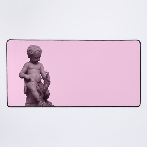 Item preview, A Statue in Monserrate Hill in Bogotá, Colombia - Pink designed and sold by Floramisu.