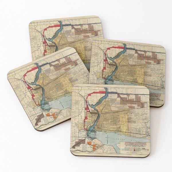 Item preview, 1906 Vintage Map of Niagara Region designed and sold by Gin  Neko.