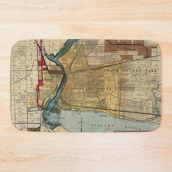 Item preview, 1906 Vintage Map of Niagara Region designed and sold by Gin  Neko.