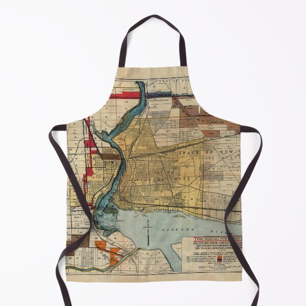 Item preview, 1906 Vintage Map of Niagara Region designed and sold by Gin Neko.