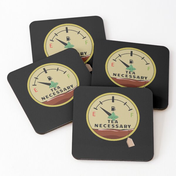 Item preview, Fuel Gauge Tank Display Tea Necessary designed and sold by Printed-Memes.