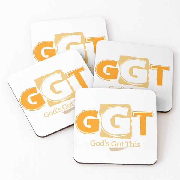 Item preview, God's Got This - tangerine designed and sold by Cane & Abel Creations ..