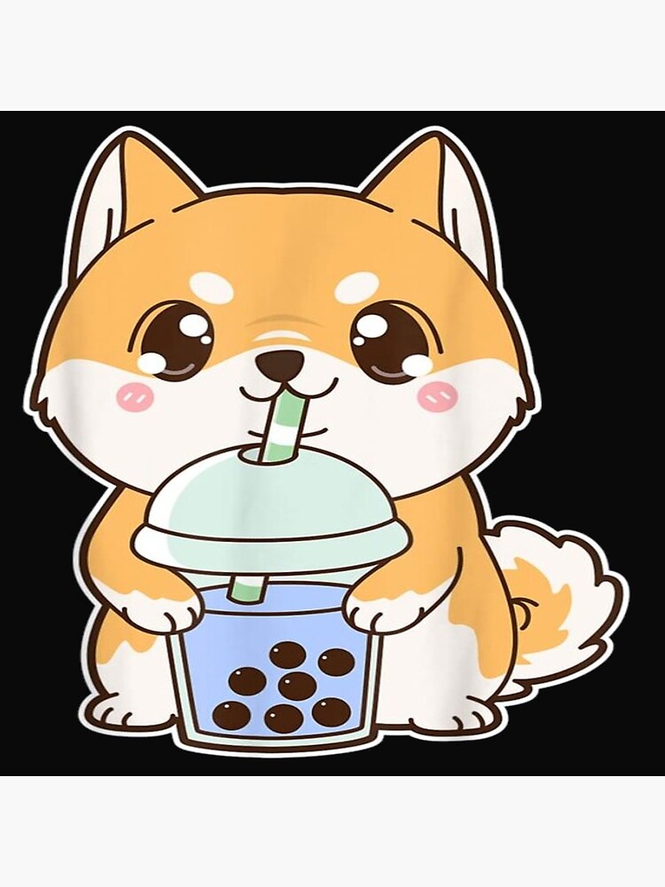 shiba boba shirt